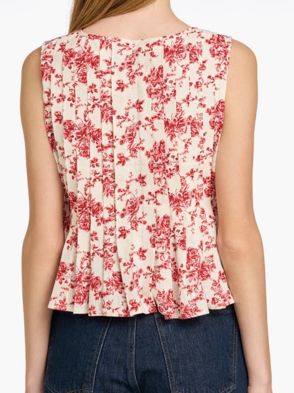 Wayf Romy Floral top XS - Picture 2 of 4